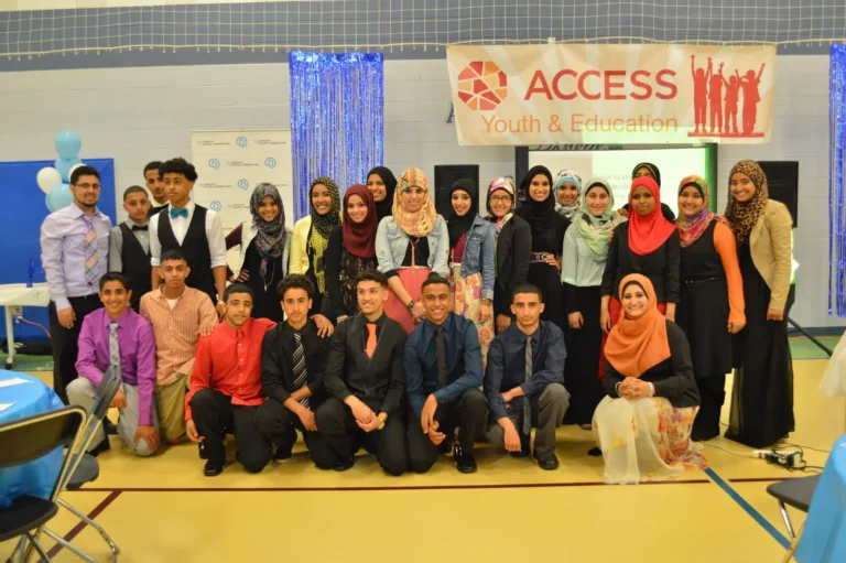 With graduating class of Digital Connectors, a program Adel taught for 3 years from 2013-2016 teching students Cisco, financial literacy, and media literacy.